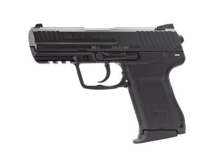 H&K HK45 Compact V7 LEM DAO .45 ACP Pistol, Black