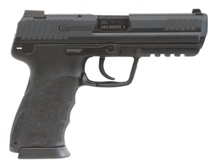 H&K HK45 V7 LEM DAO 10 Round .45 ACP Pistol, Black