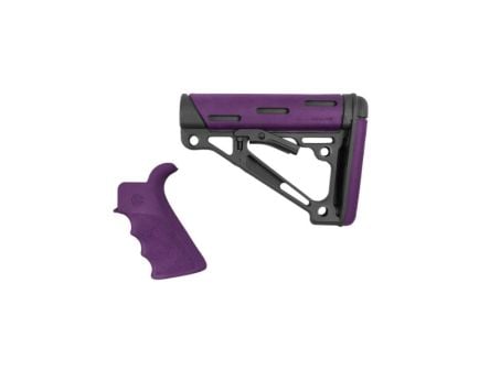 Hogue Beavertail Grip and Collapsible Buttstock, Purple