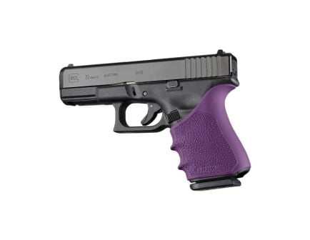 Hogue Handall Beavertail Grip Sleeve Fits Glock Gen 1-5 G19/G23/G32/G38, Purple