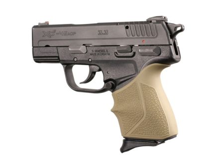 Hogue Handall Beavertail Grip Sleeve Fits Springfield Armory XD-E, Flat Dark Earth