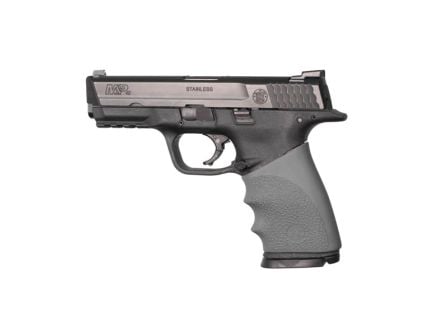Hogue Handall Hybrid Grip Sleeve Fits Smith & Wesson M&P Full-Size, Slate Gray