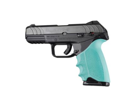Hogue Handall Beavertail Grip Sleeve Fits Ruger Security-9 Standard, Aqua