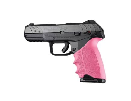 Hogue Handall Beavertail Grip Sleeve Fits Ruger Security-9 Standard, Pink