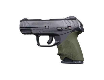 Hogue Handall Beavertail Grip Sleeve Fits Ruger Security-9 Compact, OD Green