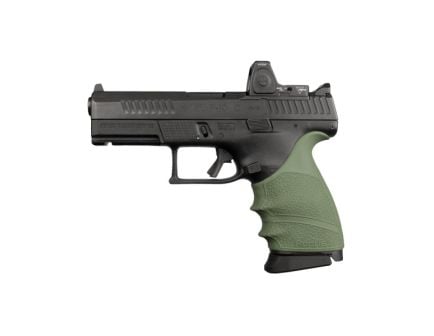 Hogue Handall Beavertail Grip Sleeve Fits CZ P-10 C, OD Green