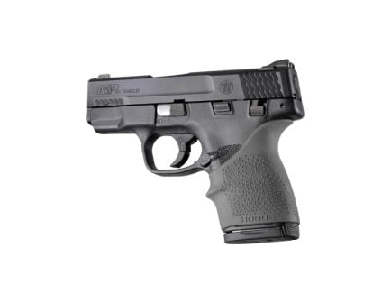 Hogue Handall Beavertail Grip Sleeve Fits Smith & Wesson M&P Shield .45 ACP, Slate Gray