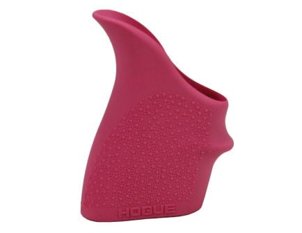 Hogue Handall Beavertail Grip Sleeve Fits Smith & Wesson M&P Shield, Pink