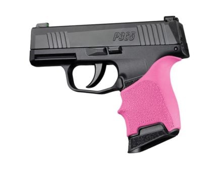 Hogue Handall Beavertail Grip Sleeve Fits Sig Sauer P365/P365-380, Pink