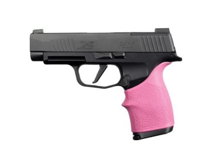Hogue Handall Beavertail Grip Sleeve Fits Sig Sauer P365X/XL, Pink