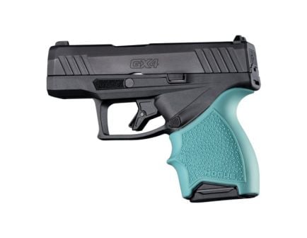 Hogue Handall Beavertail Grip Sleeve Fits Taurus GX4/GX4XL, Aqua