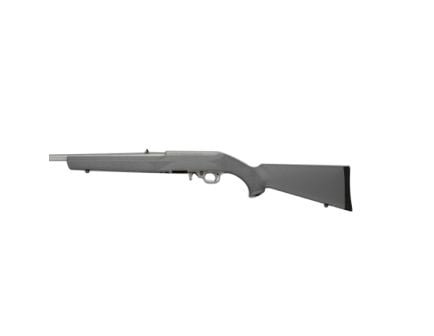 Hogue Stock w/Standard Barrel Channel Fits Ruger 10/22, Slate Gray