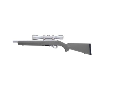 Hogue Stock w/0.92" Barrel Channel Fits Ruger 10/22, Slate Gray