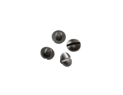 Hogue 416 Stainless Steel 4-Piece Slotted Head Screw, Black