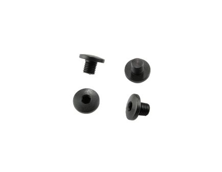 Hogue 416 Stainless Steel 4-Piece Hex Head Short Screw, Black