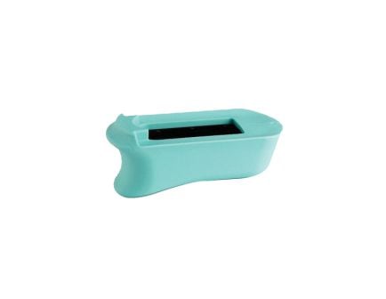 Hogue Magazine Extended Base Pad Fits Kimber Micro 9, Aqua