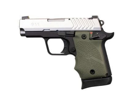 Hogue Grip Fits Springfield Armory 911 9mm, OD Green