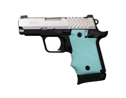 Hogue Grip Fits Springfield Armory 911 9mm, Aqua