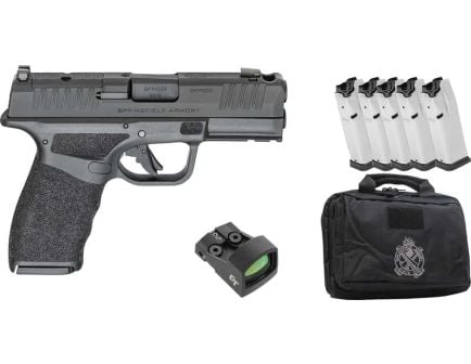 Springfield Armory Hellcat Pro OSP Comp Gear Up 25 9mm 3.70" 10rds, Black