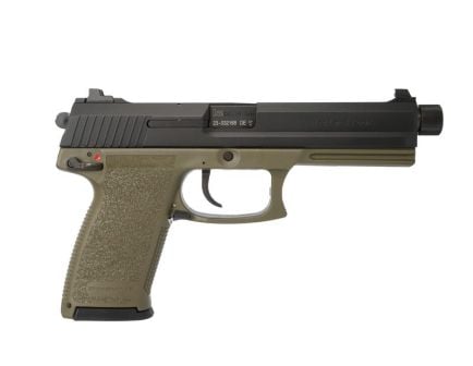 Heckler & Koch Mark 23 DA .45 ACP 5.87" 12rd Pistol, Green / Black