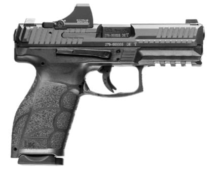 HK VP9A1 X 4.09" 9MM 17rd/20rd Pistol w/Holosun SCS, Black - 81001213