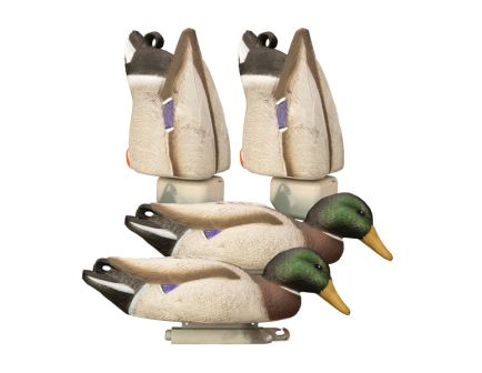 Higdon Outdoors Magnum Mallard Feeder 4-Pack Duck Decoy Pack