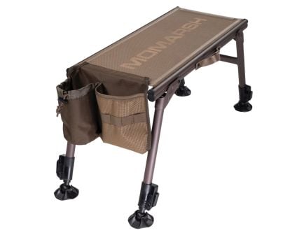 Momarsh 26.50" x 15" - 22" Mobile Bench Seat, Tan