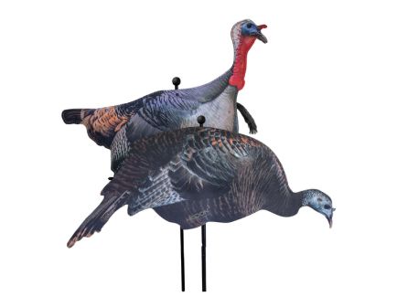 Higdon Outdoors Flex Turkey Tom and Hen Silhouette Decoy Combo