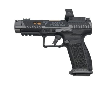Canik TTI Combat w/ M03 9mm 4.6" 18rd, Smoke
