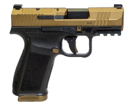 Canik METE MC9L OR 9mm 3.18 17rd Pistol, Bronze/Black