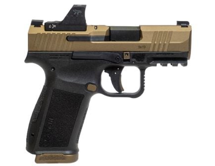 Canik METE MC9L 9mm 3.18 17rd Pistol w/ Mekanic MO1 Optic, Bronze/Black