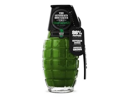 The General's Hot Sauce 6 oz, HOOAH Jalapeno - 0311-038