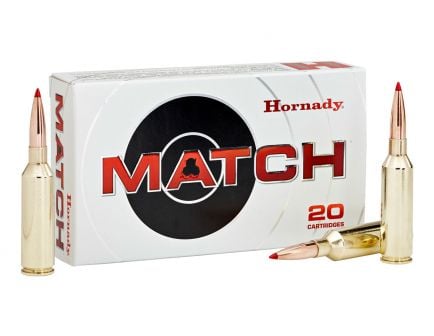Hornady Match 108 gr ELD 6mm ARC Ammunition, 20 Rounds