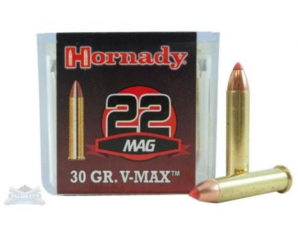 Hornady .22 WMR 30gr V-MAX Varmint Express Rimfire Ammunition 50rds - 83202