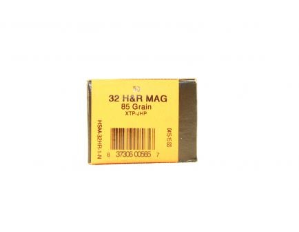 HSM 32 H&R Magnum 85gr XTP Ammunition New Manufactured 50rds - HSM-32HR-1-N