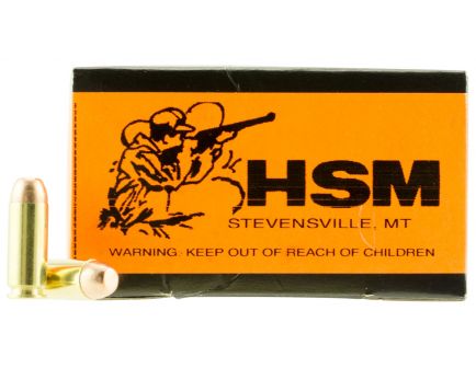HSM 10MM 180gr FMJ Ammunition New Manufactured 50rds HSM-10MM-2-N