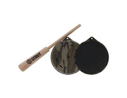Hunter's Specialties Camo Cutt'R Turkey Slate Pot Call, Mossy Oak Bottomland Camouflage
