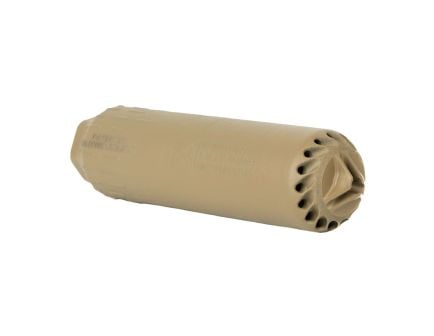 HUXWRX Flow 556 Ti Suppressor with 1/2x28 Flash Hider, FDE