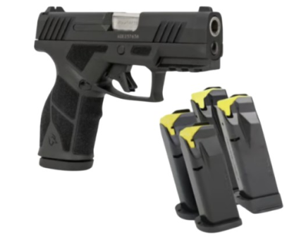 Taurus GX2 9mm 3.38" 5x13rd Mags, Black