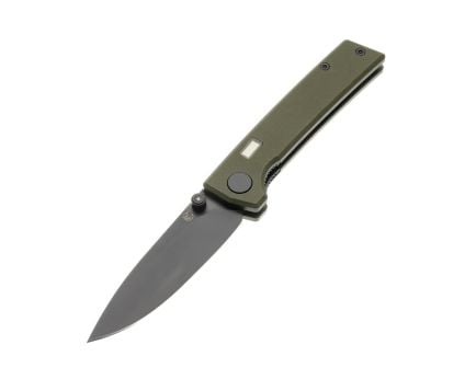 Glow Rhino Fermi Knife - OD Green Scales Black Thumbstud