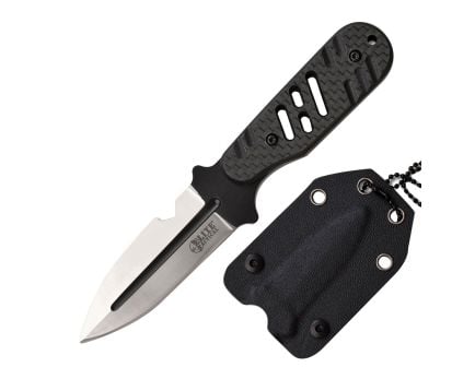 Elite Tactical Minions Fixed Knife Spear Point, Black