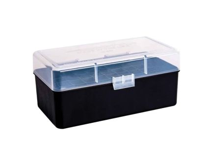 Berrys Bullets #414 .270 WSM/.300 WSM Ammo Box, 50rds Black/Clear