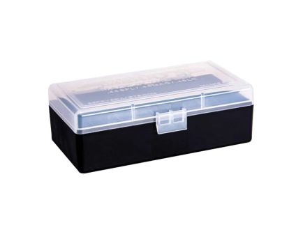 Berrys Bullets #407 .41 Mag/.44 Special Ammo Box, 50rds Black/Clear