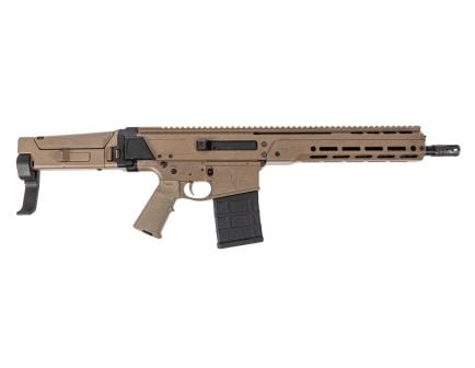 PSA JAKL 12.5" .308 1:10 Nitride MOE EPT F5 Brace Pistol, FDE