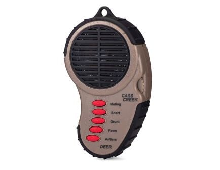 Cass Creek Whitetail Buck Ergo Electronic Deer Call, Natural Bark Camouflage