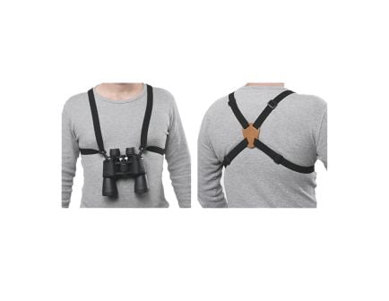 Bulldog Cases Adjustable/Stretching Binocular Harness, Black