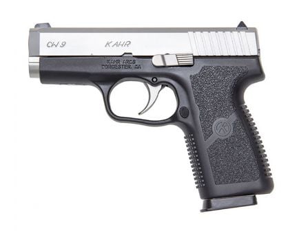 Kahr Arms CW9 9mm Pistol with Matte Stainless Slide, CA Compliant - CW9093