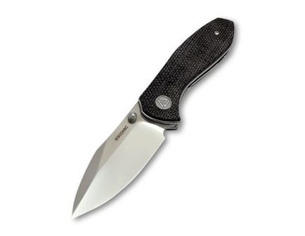 Eikonic Kasador Folding Knife, Black-Grey Micarta