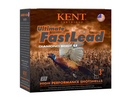 Kent Ultimate Fast Lead 12 Gauge 3" 1 3/4 oz 4 Shot 25 Rounds