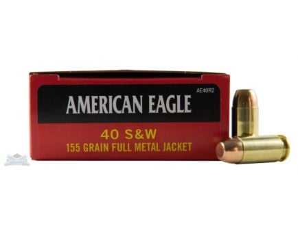 Federal 40 S&W 155gr FMJ Ammunition 50rds - AE40R2